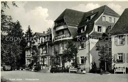 AK / Ansichtskarte Hinterzarten Hotel Adler Kurort im Schwarzwald Hinterzarten