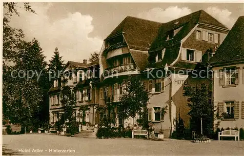 AK / Ansichtskarte Hinterzarten Hotel Adler Luftkurort im Schwarzwald Hinterzarten