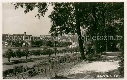 AK / Ansichtskarte Biberach_Riss Ansicht vom Waldrand aus Biberach Riss
