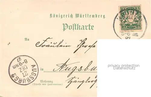 AK / Ansichtskarte Ulm__Donau Rathaus 