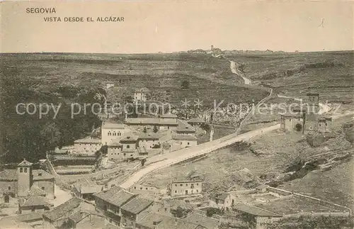 AK / Ansichtskarte Segovia_ES Vista desde el Alcazar 