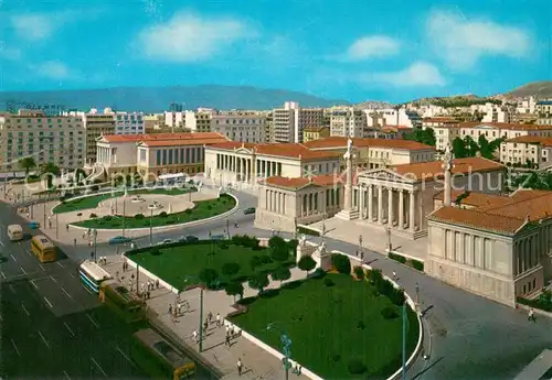 AK / Ansichtskarte Athen_Greece Universitaetsstrasse 