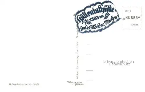 AK / Ansichtskarte Knappenhaeuser_1527m_Hoellental_Wetterstein_Zugspitze Knappenhaeuser geg. Zugspitze Fachwerkhaus 