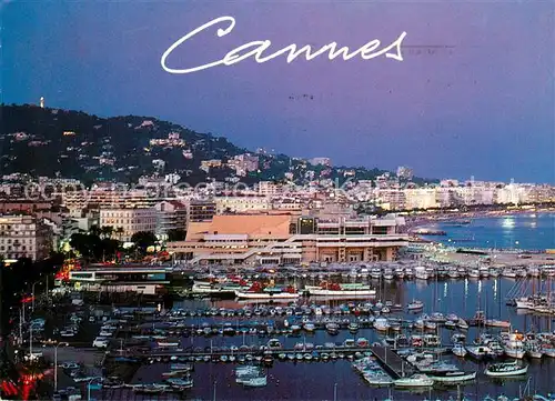 AK / Ansichtskarte Cannes_06 Teilansicht m. Hafen 