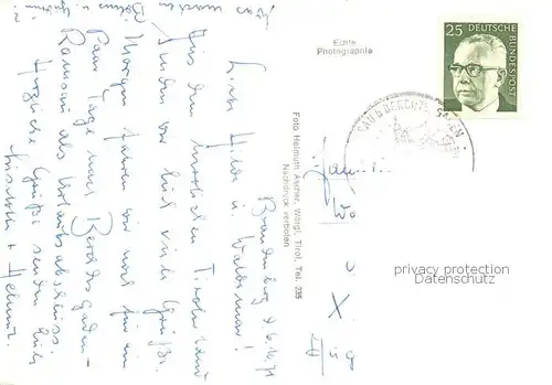 AK / Ansichtskarte Brandenberg__Tirol_AT Teilansicht m. Kirche 