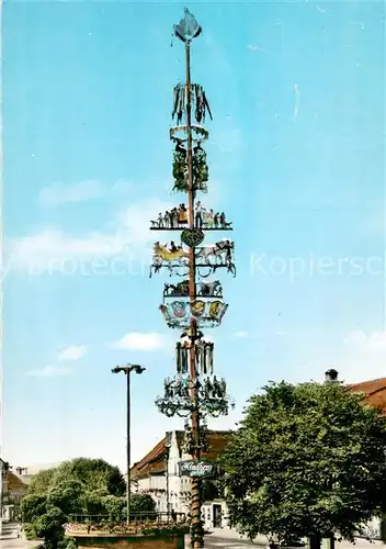 AK / Ansichtskarte Kindberg Maibaum Kindberg