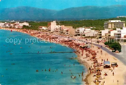 AK / Ansichtskarte El_Arenal_Mallorca_ES Fliegeraufnahme Strandansicht 