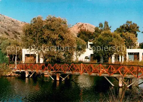 AK / Ansichtskarte Metohi_Greece Hotel Kalogria Beach Aussenansicht m. Bruecke 