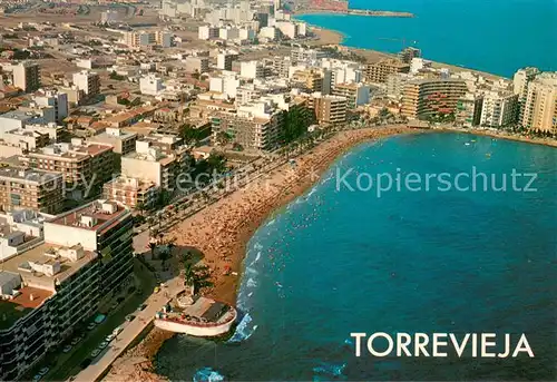 AK / Ansichtskarte Torrevieja_ES Fliegeraufnahme Strand 