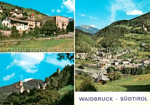 AK / Ansichtskarte Waidbruck Ponte Gardena   Eisacktal   Burg Trostberg Waidbruck