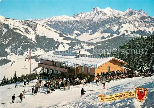 AK / Ansichtskarte St_Johann_Tirol Angerer Alm Ski Sport Loferer Steinberge St_Johann_Tirol