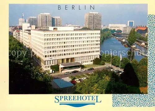 AK / Ansichtskarte Berlin Spreehotel Aussenansicht Berlin