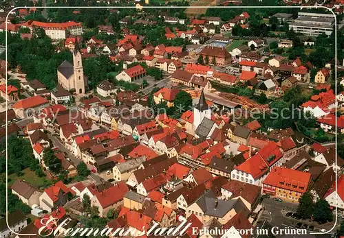 AK / Ansichtskarte Ebermannstadt Fliegeraufnahme Ebermannstadt