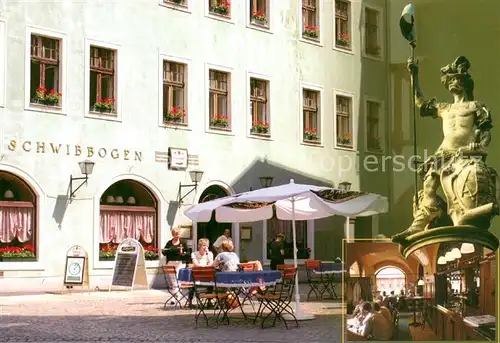 AK / Ansichtskarte Goerlitz__Sachsen Restaurant Schwibbogen 