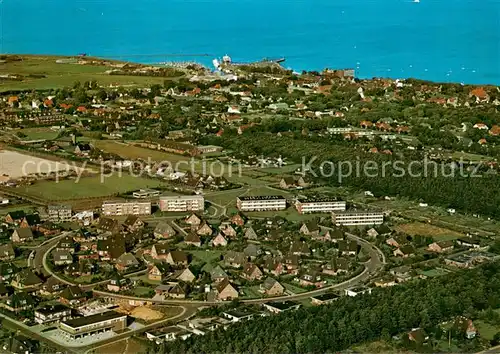 AK / Ansichtskarte Wyk_Foehr Fliegeraufnahme Foehr