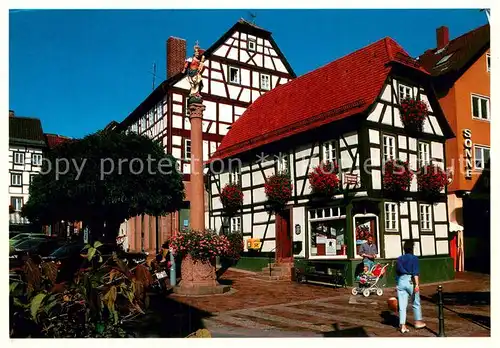 AK / Ansichtskarte Buchen_Odenwald Buchhandlung Volk Marktstrasse Buchen Odenwald