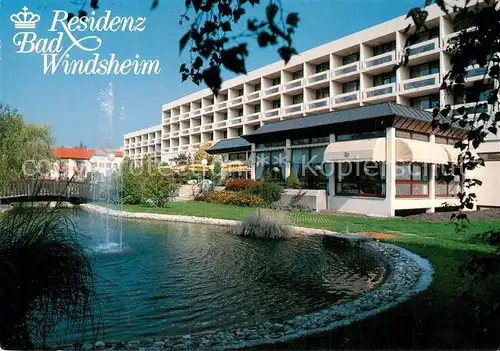 AK / Ansichtskarte Bad_Windsheim Residenz Bad Windsheim  Bad_Windsheim