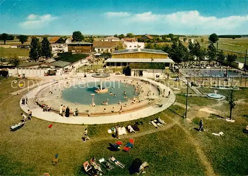 AK / Ansichtskarte Bad_Fuessing Thermalbad Fliegeraufnahme Bad_Fuessing