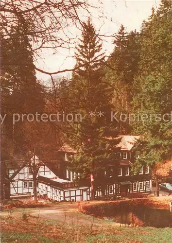 AK / Ansichtskarte Braunlage Waldhaus Wolfsbachmuehle Hotel Restaurant Braunlage