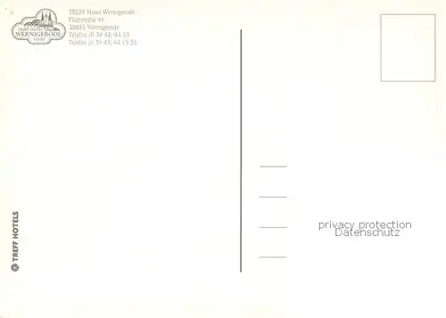 AK / Ansichtskarte Wernigerode_Harz Treff Hotel Wernigerode Harz