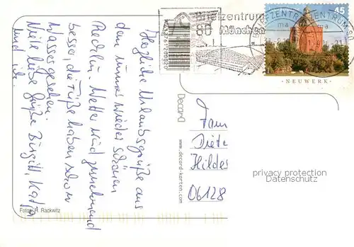 AK / Ansichtskarte Rechlin Seepartien Kirche Rechlin