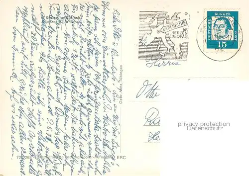 AK / Ansichtskarte Durlach Blick vom Turmberg Durlach