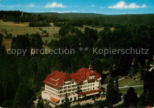 AK / Ansichtskarte Freudenstadt Luz Hotel Waldlust Fliegeraufnahme Freudenstadt