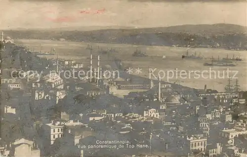 AK / Ansichtskarte Constantinople Vue panoramique de Top Hane Constantinople