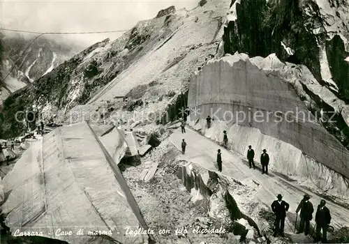 AK / Ansichtskarte Carrara_IT Cave di marmo Marmorbrueche 