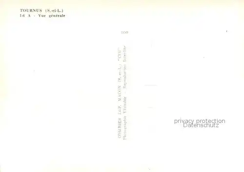 AK / Ansichtskarte Tournus_71 Vue generale aerienne 
