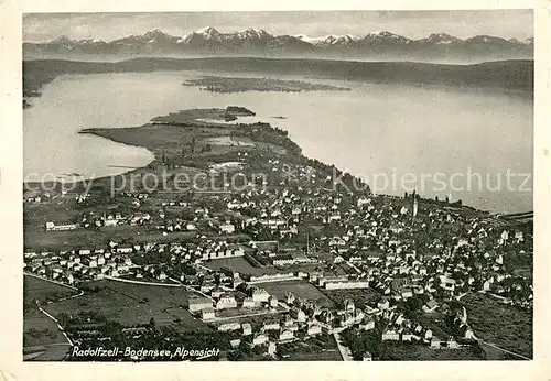 AK / Ansichtskarte Radolfzell_Bodensee Alpensicht Radolfzell Bodensee