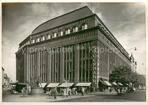 AK / Ansichtskarte Helsinki_Suomi Stockmann Warenhaus 