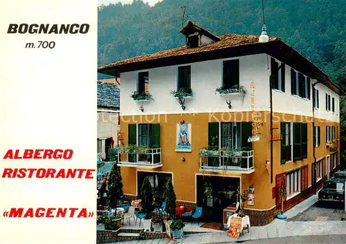 AK / Ansichtskarte Bognanco Albergo Ristorante Magenta Bognanco