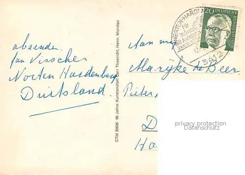 AK / Ansichtskarte Noerten Hardenberg Kirche Strassenpartie Fachwerkhaeuser Ruine Noerten Hardenberg