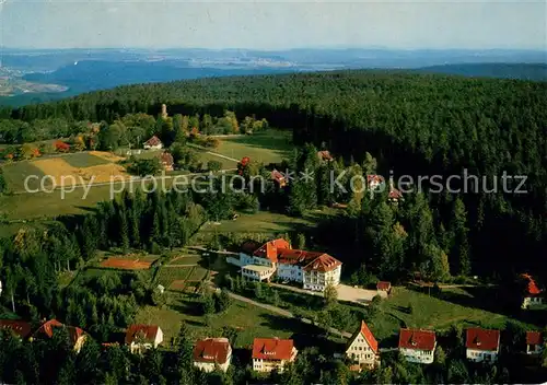 AK / Ansichtskarte Freudenstadt Fliegeraufnahme Sanatorium Hohenfreudenstadt Freudenstadt