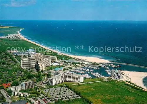 AK / Ansichtskarte Damp Fliegeraufnahme Panorama Damp