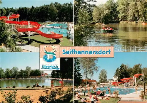 AK / Ansichtskarte Seifhennersdorf Wald  u. Erlebnisbad Silberteich  Seifhennersdorf