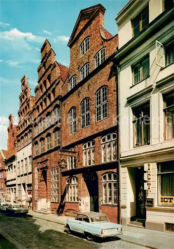 AK / Ansichtskarte Luebeck Mengstrasse Schabbelhaus Luebeck