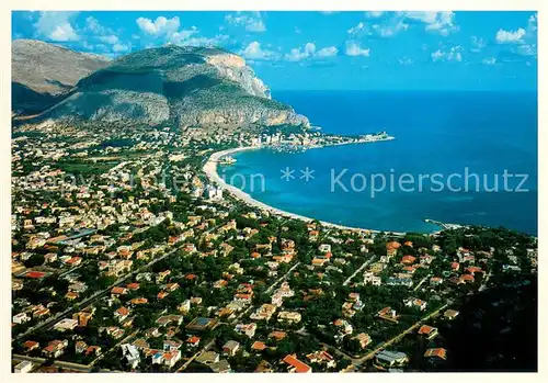 AK / Ansichtskarte Mondello_Palermo_IT Fliegeraufnahme Panorama 