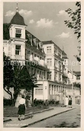 AK / Ansichtskarte Ahlbeck_Ostseebad Villen am Strand Ahlbeck_Ostseebad