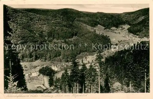 AK / Ansichtskarte Sieber Panorama Blick ins Tal Sieber