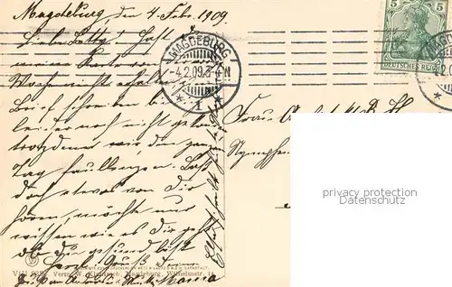 AK / Ansichtskarte Magdeburg Partie im Stadtpark Magdeburg