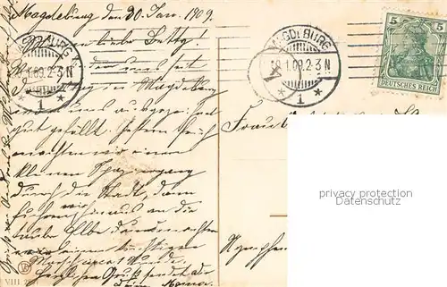 AK / Ansichtskarte Magdeburg Stadtpark Partie an der tauben Elbe Magdeburg