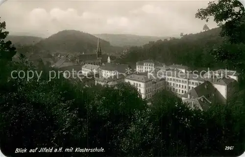 AK / Ansichtskarte Ilfeld_Suedharz Panorama Blick zur Klosterschule Ilfeld Suedharz