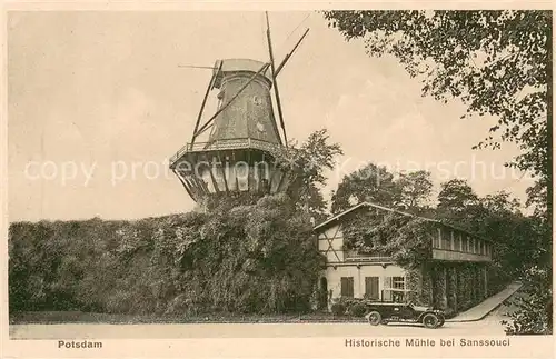 AK / Ansichtskarte Potsdam Historische Muehle bei Sanssouci Potsdam