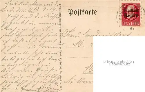 AK / Ansichtskarte Volkersberg_Bad_Brueckenau Idylle am Franziskanerkloster Moench mit Bernhardiner Hund Kuenstlerkarte 