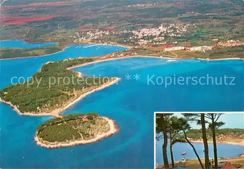 AK / Ansichtskarte Medulin_Istria_Croatia Fliegeraufnahme Panorama 