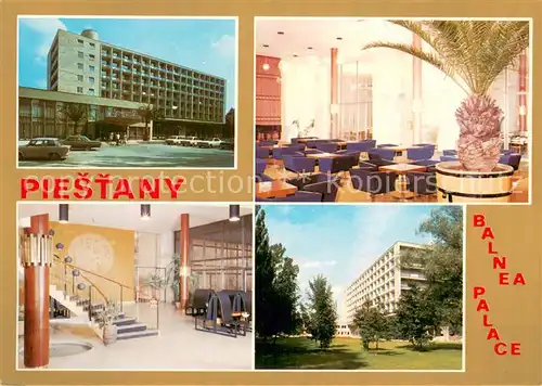 AK / Ansichtskarte Piestany_SK Balnea Palace Teilansichten 