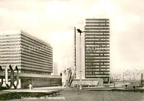 AK / Ansichtskarte Halle_Saale Thaelmannplatz Halle_Saale