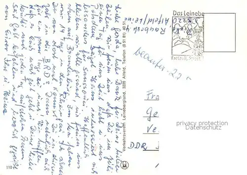 AK / Ansichtskarte Alfeld_Leine Leinebergland Klippen ob Frieden Feriendorf Brunkensen park und Klosterkirche in Lamspringe Badesee Salzhemmendorf Alfeld_Leine